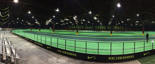 Cutting Edge Track Featured at “Nike + Run Club House of Track” Locally Built by Beynon Sports