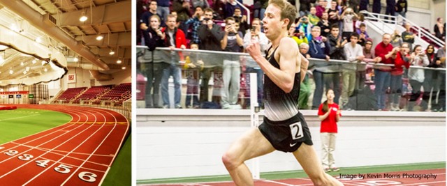 Galen Rupp sets fire to Beynon Indoor Sports’ Track