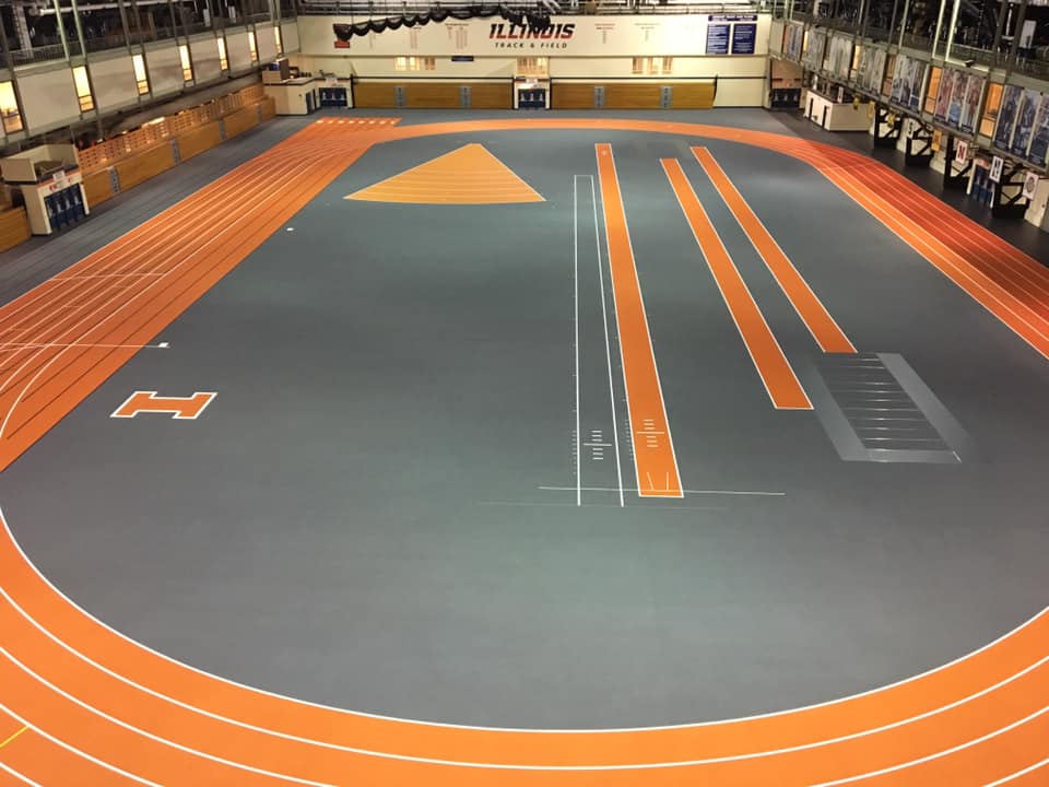 University of Illinois Upgrades Indoor and Outdoor Tracks Beynon